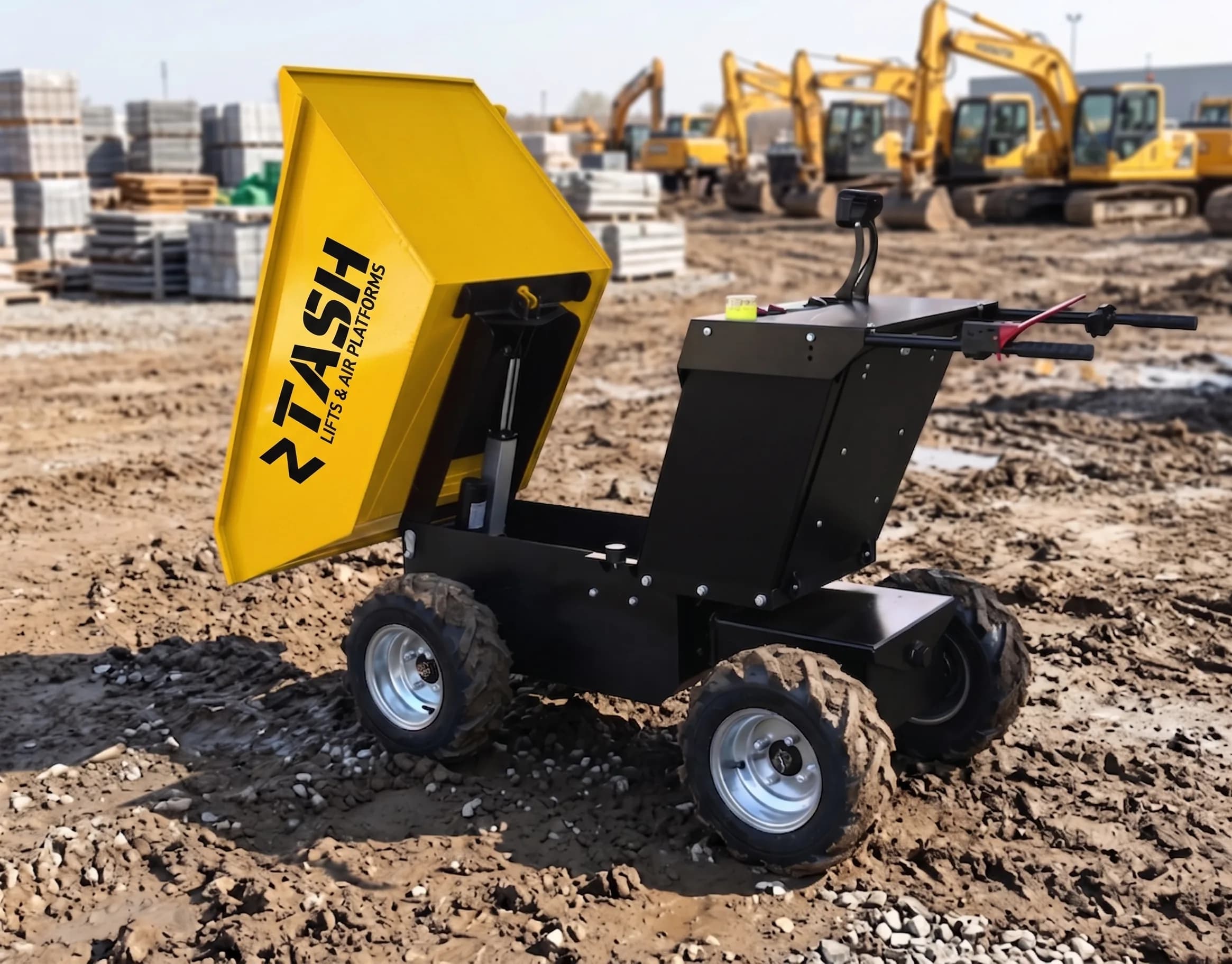 ED600E Elektrikli Mini Dumper