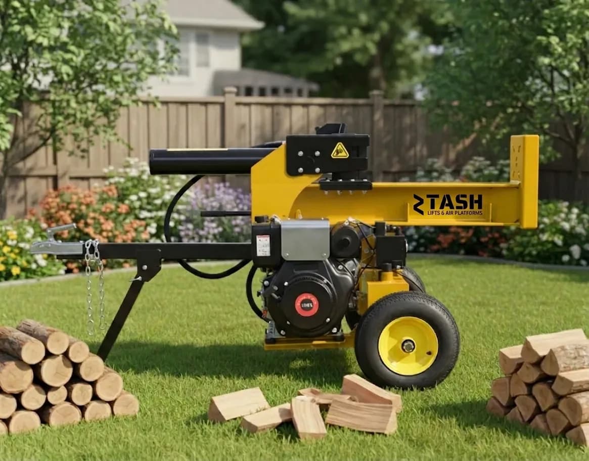 HBWS25 Dizel Motorlu Yarım Kirişli Odun Kırma Makinesi